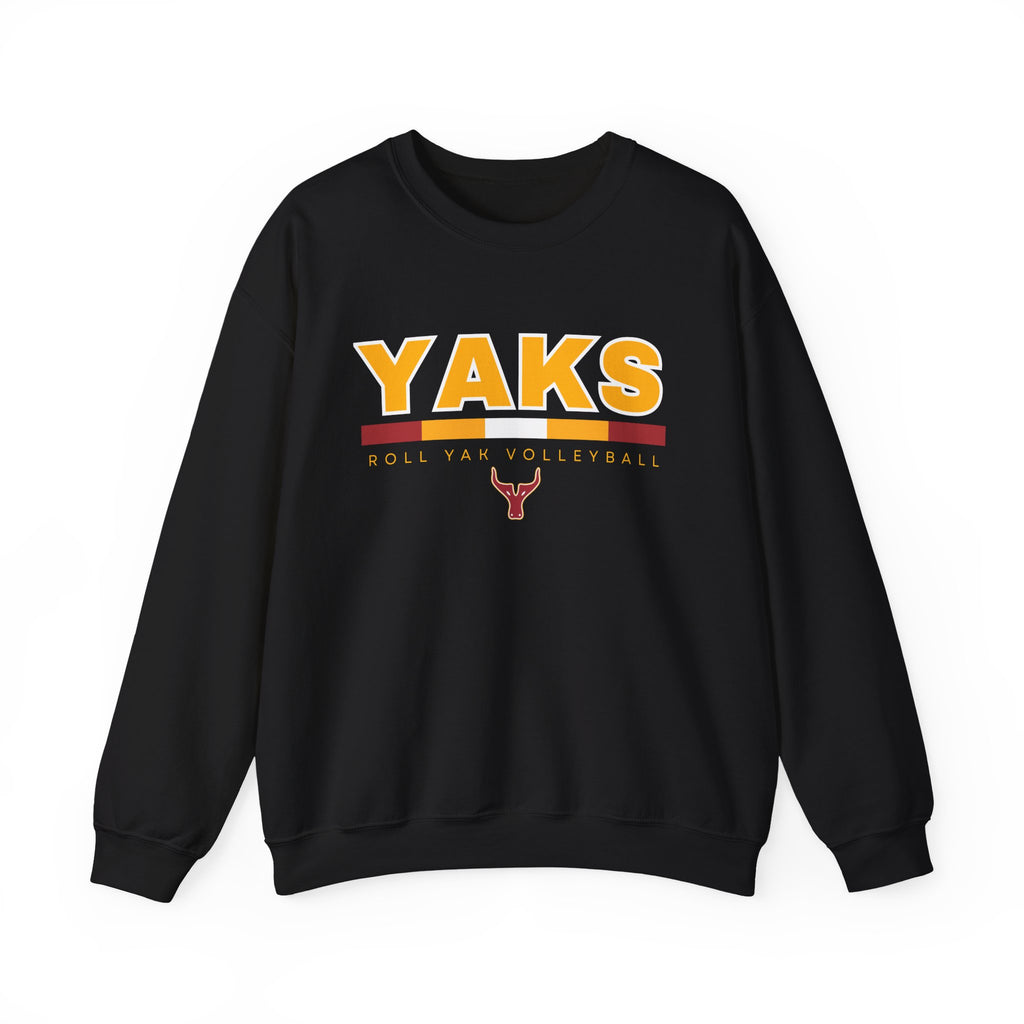 YAKS Retro Stripe Crewneck Sweatshirt