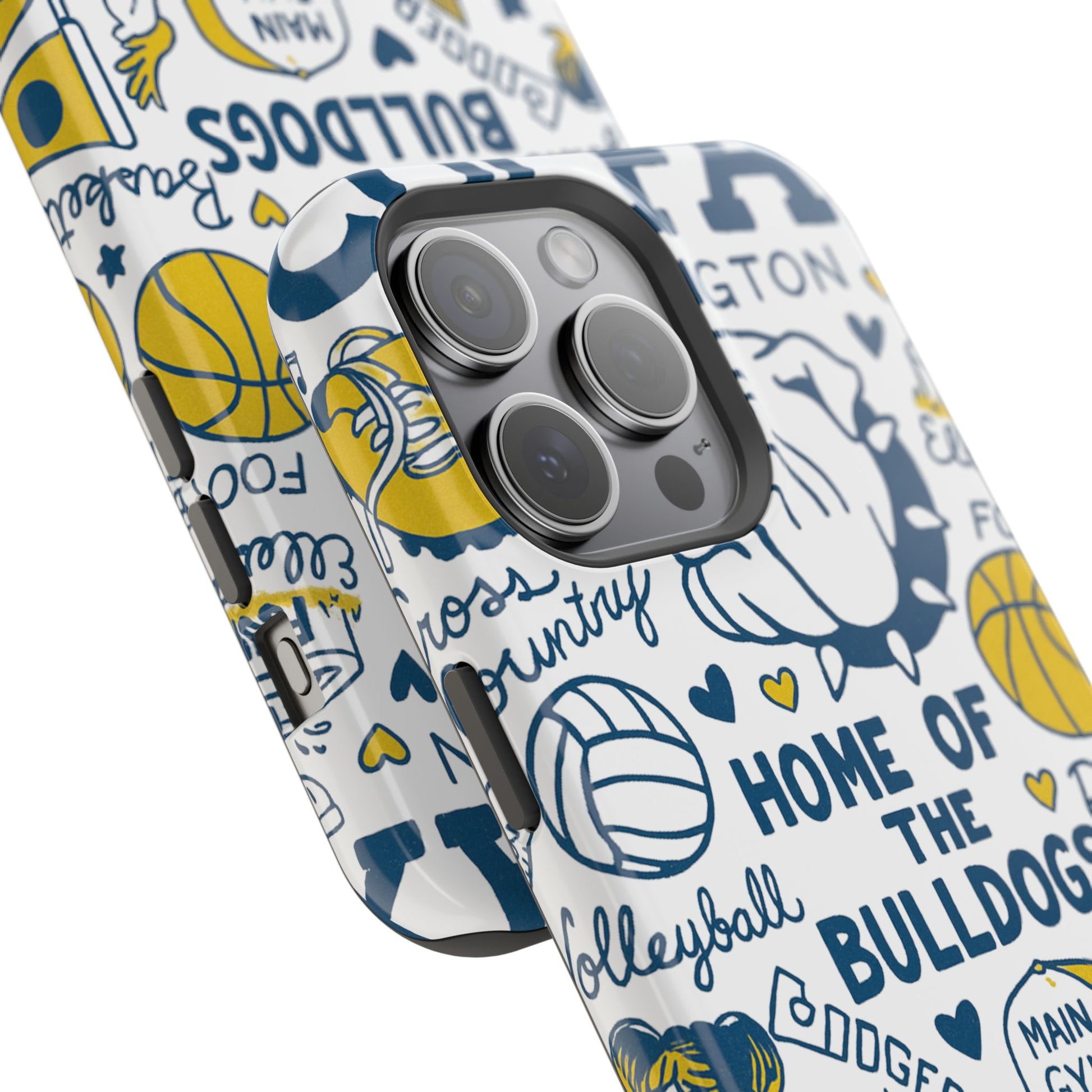 Colfax Bulldogs Magnetic Phone Case