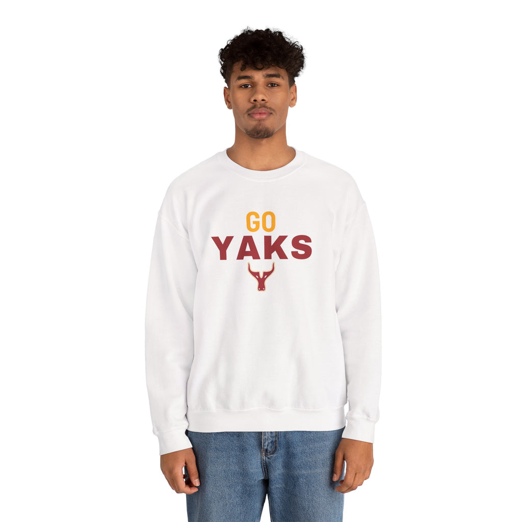 Crewneck Sweatshirt "GO Yaks"