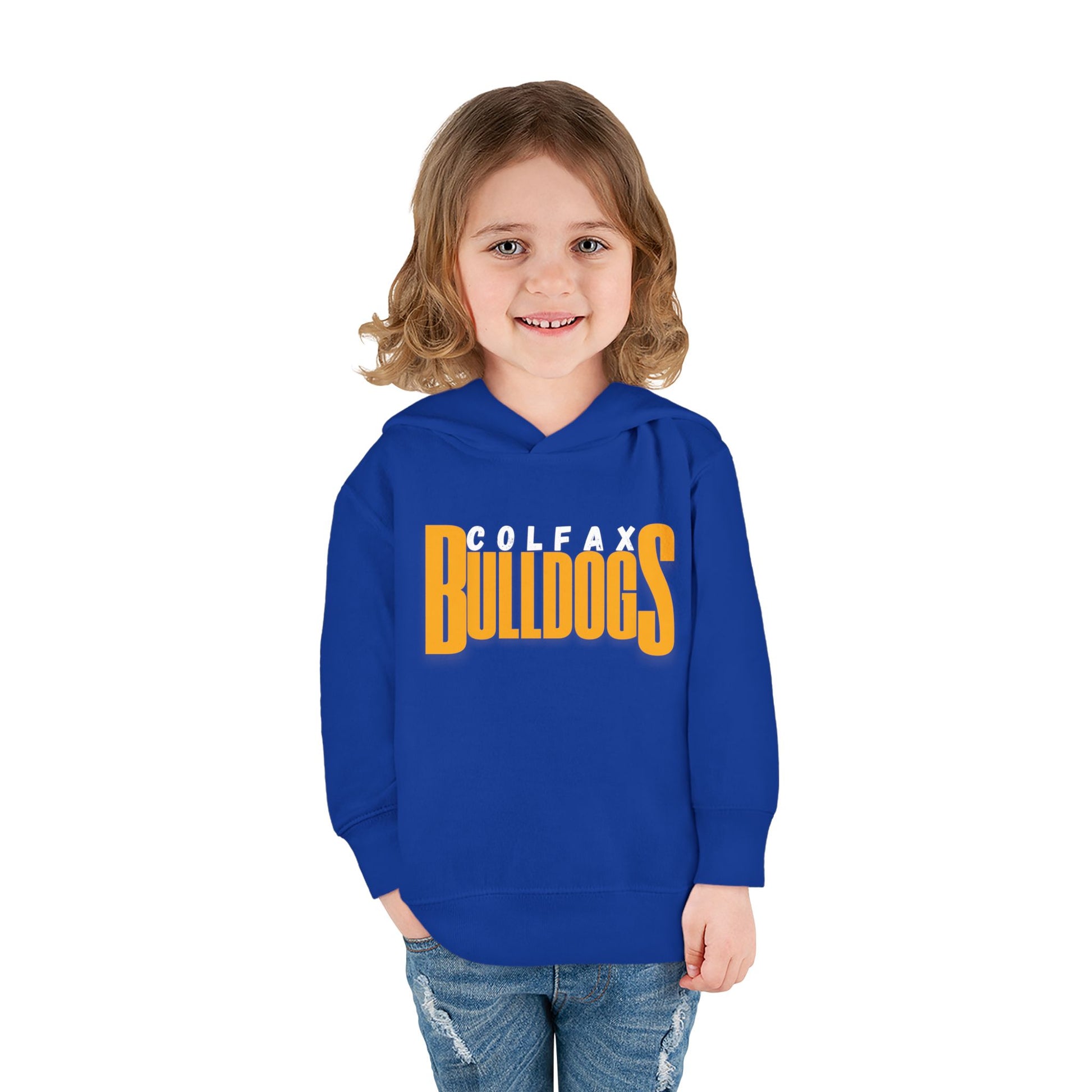 Colfax Bulldogs Toddler Pullover Fleece Hoodie