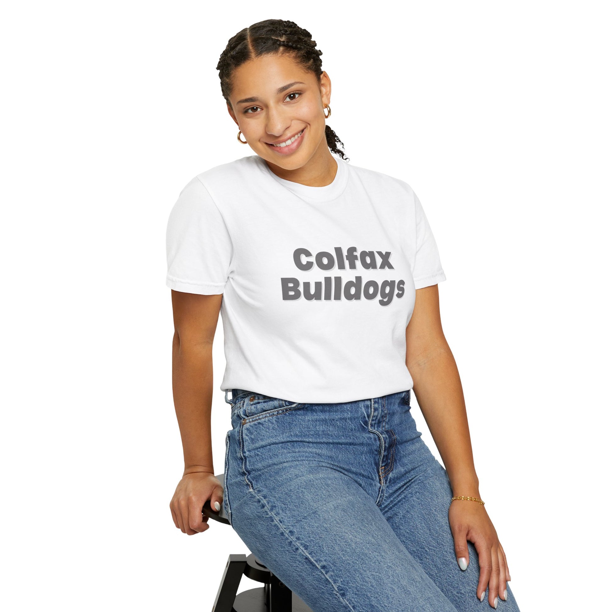 Colfax Bulldogs White out T-shirt