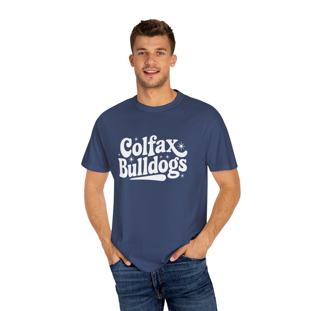 Colfax Bulldog with Stars T-shirt
