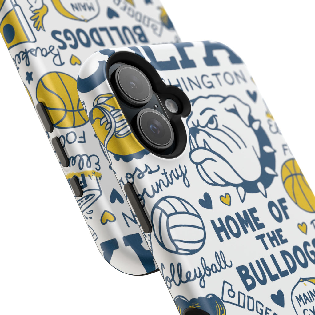 Colfax Bulldogs Magnetic Phone Case