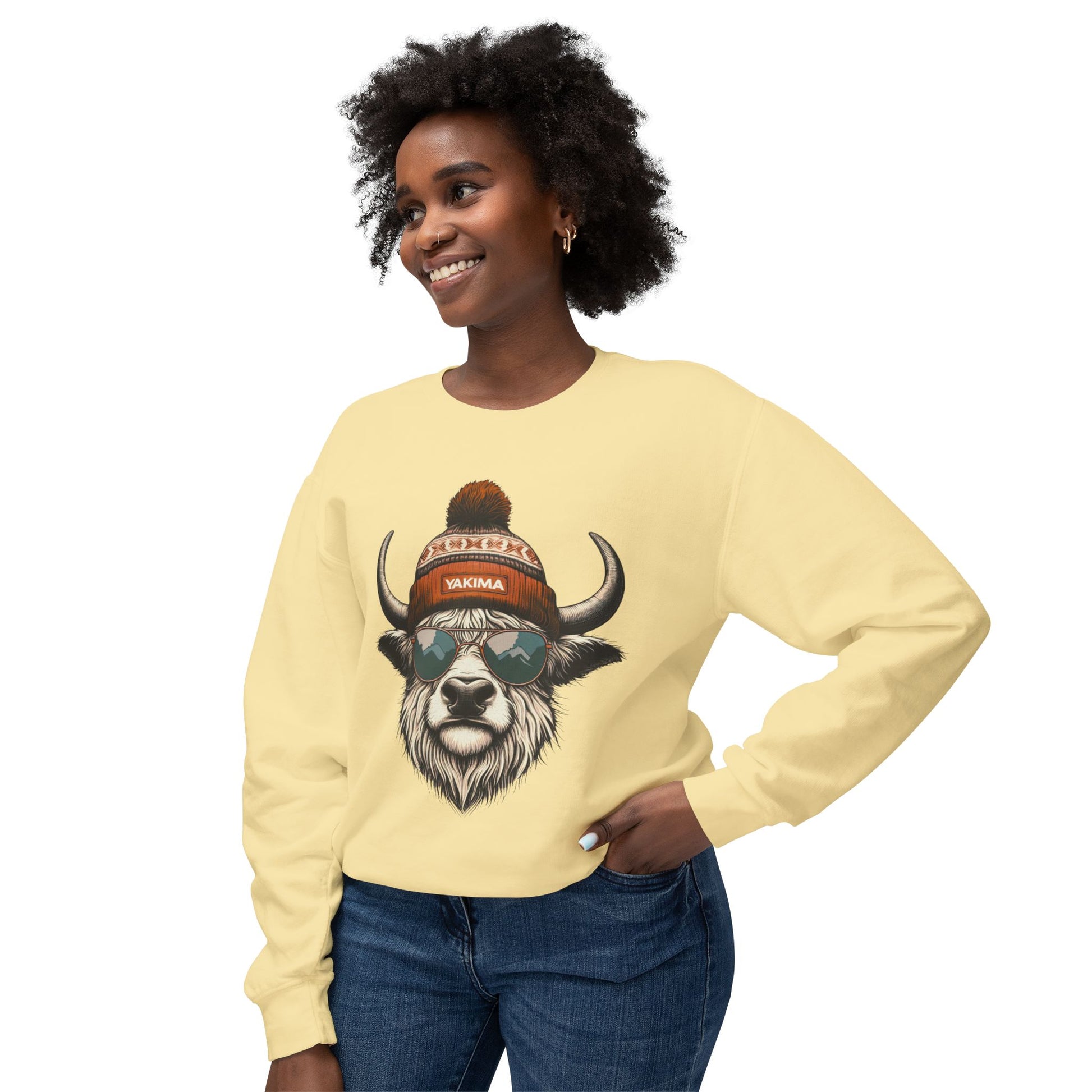Yakima Yak Spirit Animal Sweat Shirt