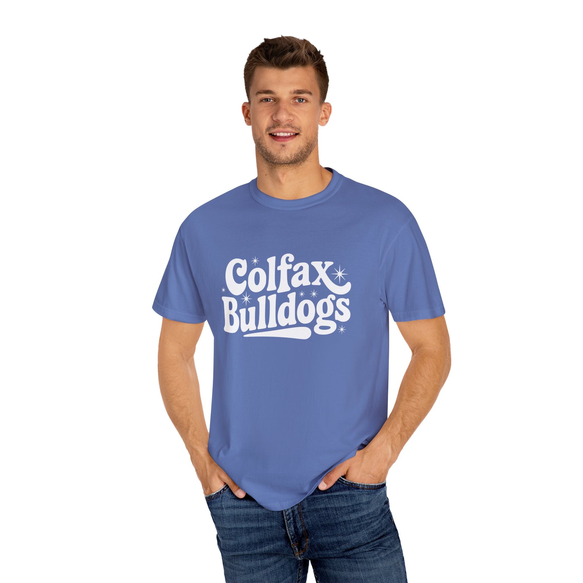 Colfax Bulldog with Stars T-shirt