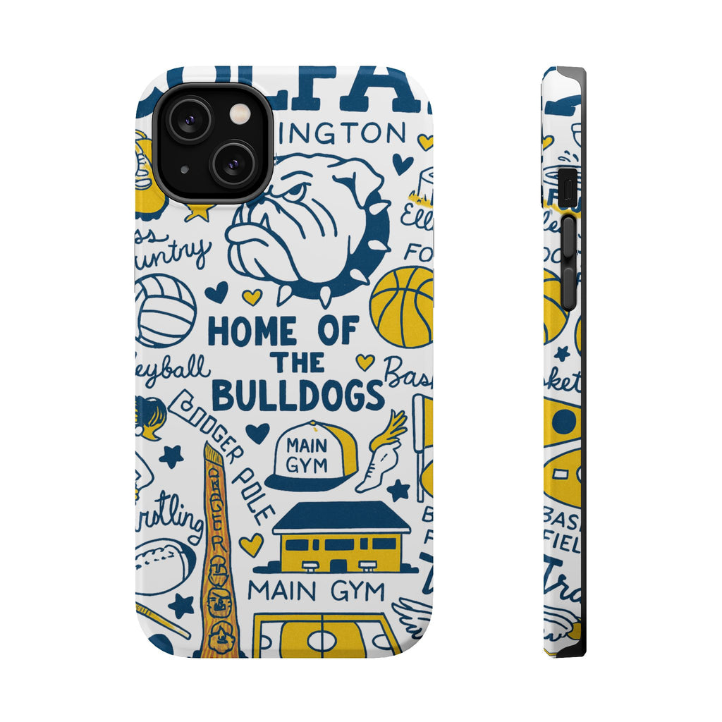 Colfax Bulldogs Magnetic Phone Case
