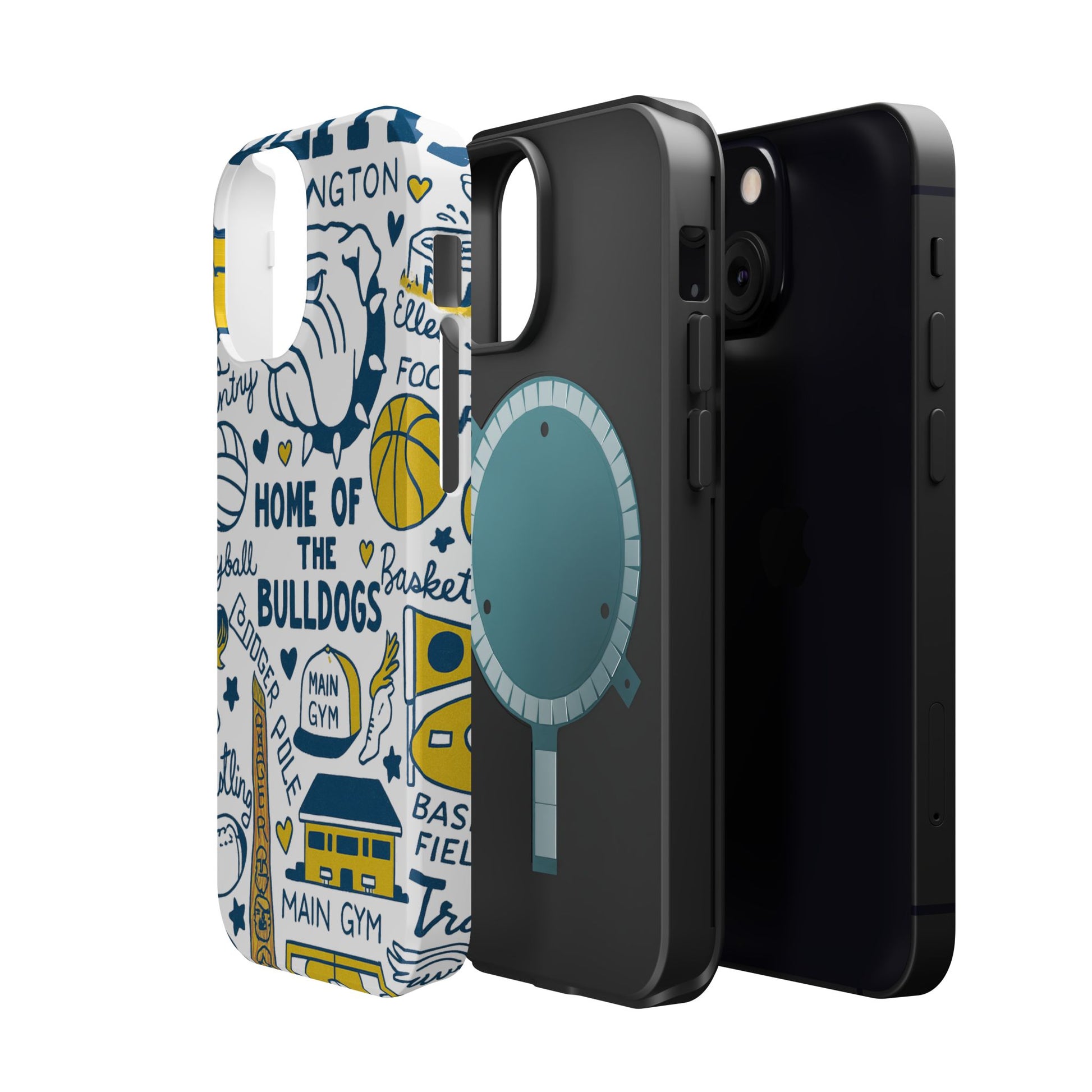 Colfax Bulldogs Magnetic Phone Case