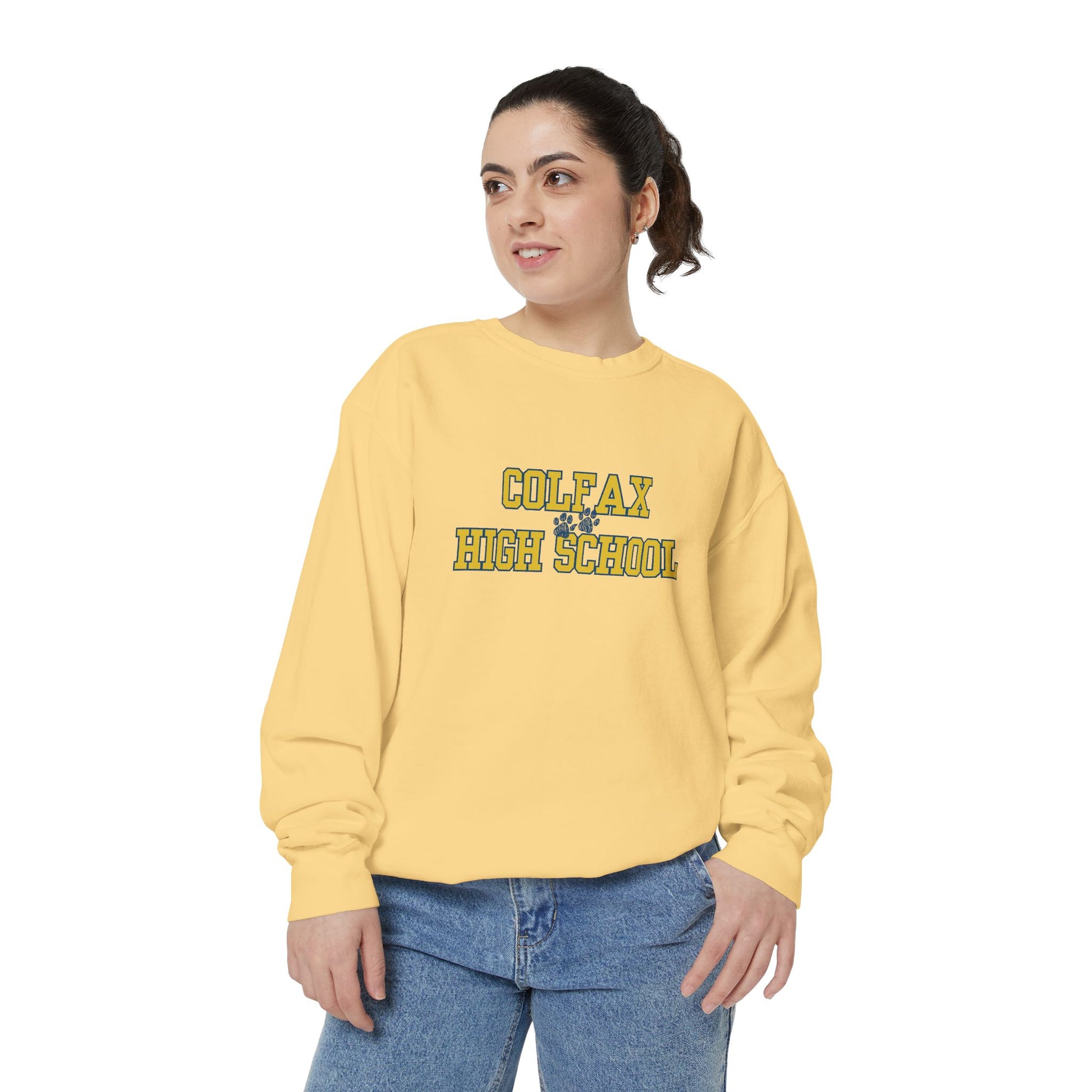 Colfax High School HEAVIER Sweatshirt Limited Edition-Dyed Sweatshirt