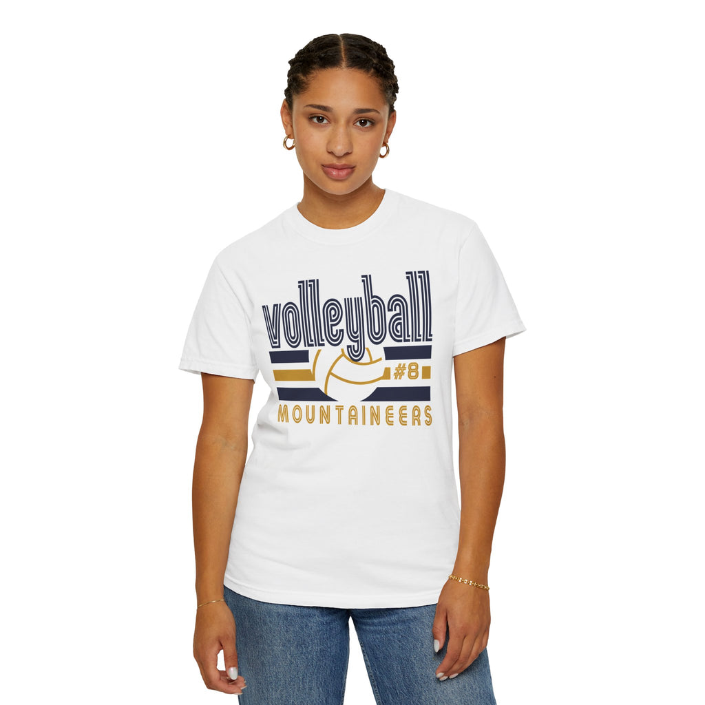 Mountaineers #8 Retro Sports T-Shirt