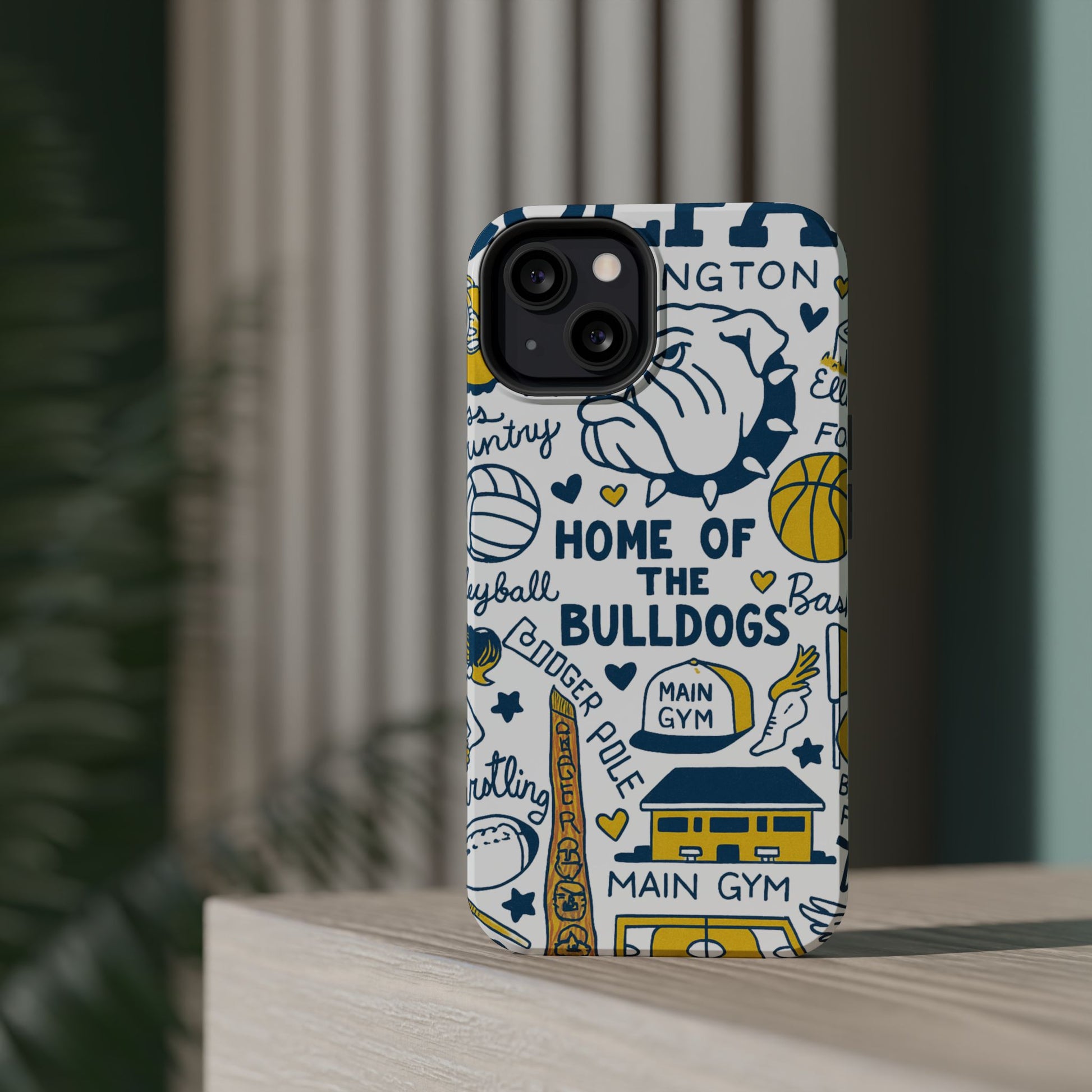 Colfax Bulldogs Magnetic Phone Case