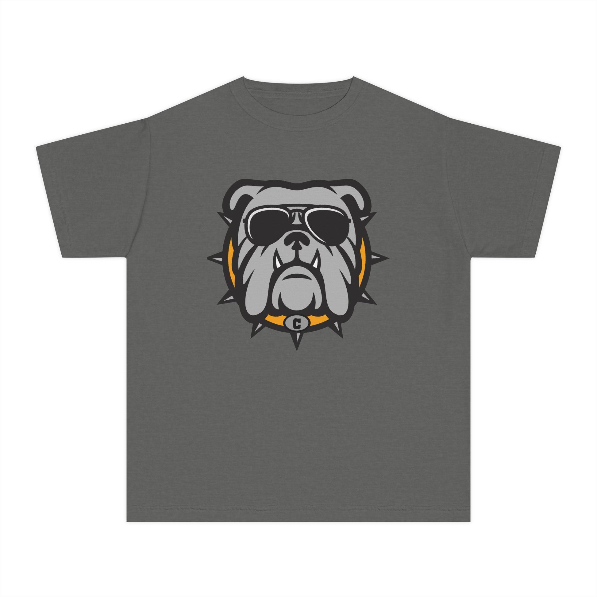 Cool Bulldog Graphic Youth Tee