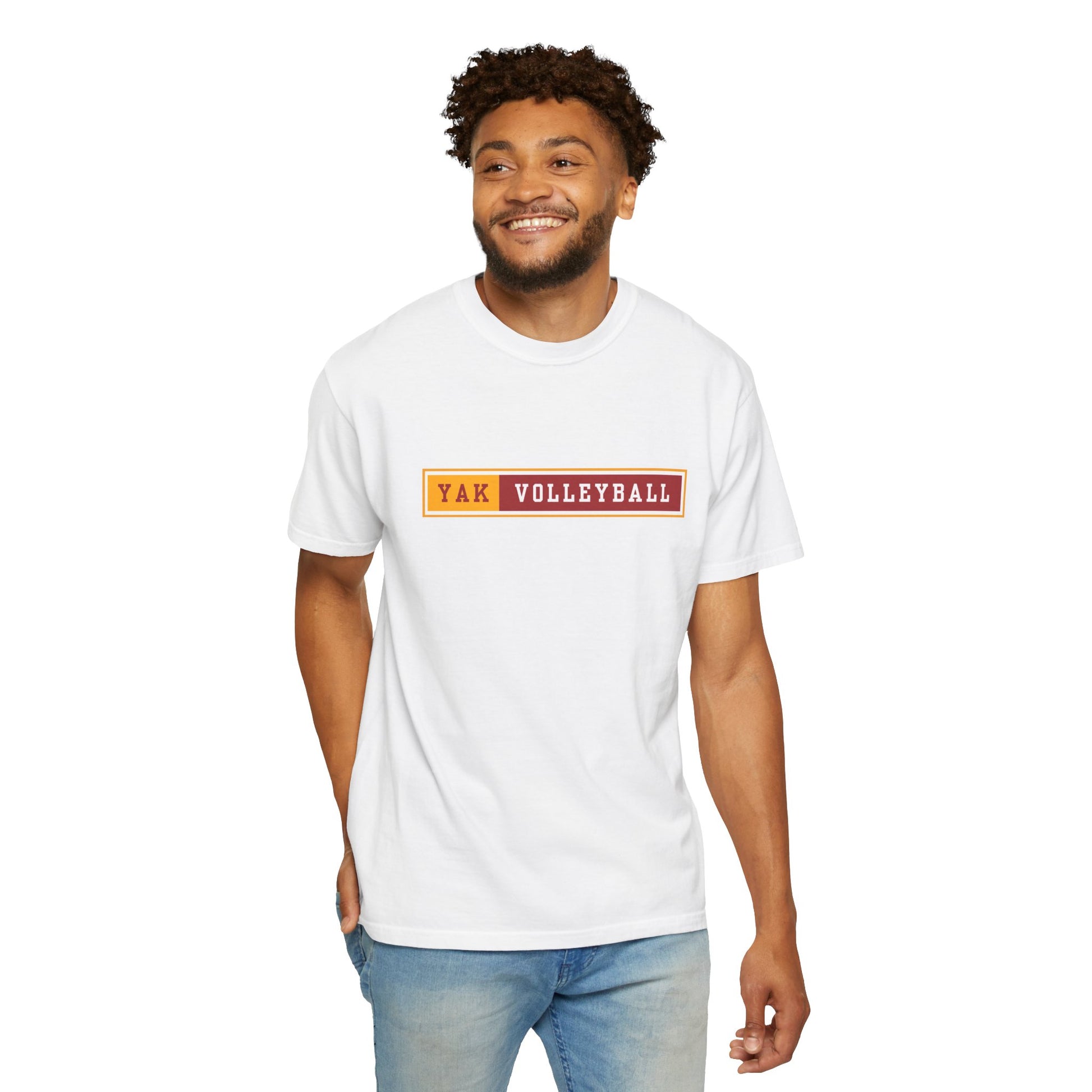 Volleyball Team Retro Box Logo T-Shirt