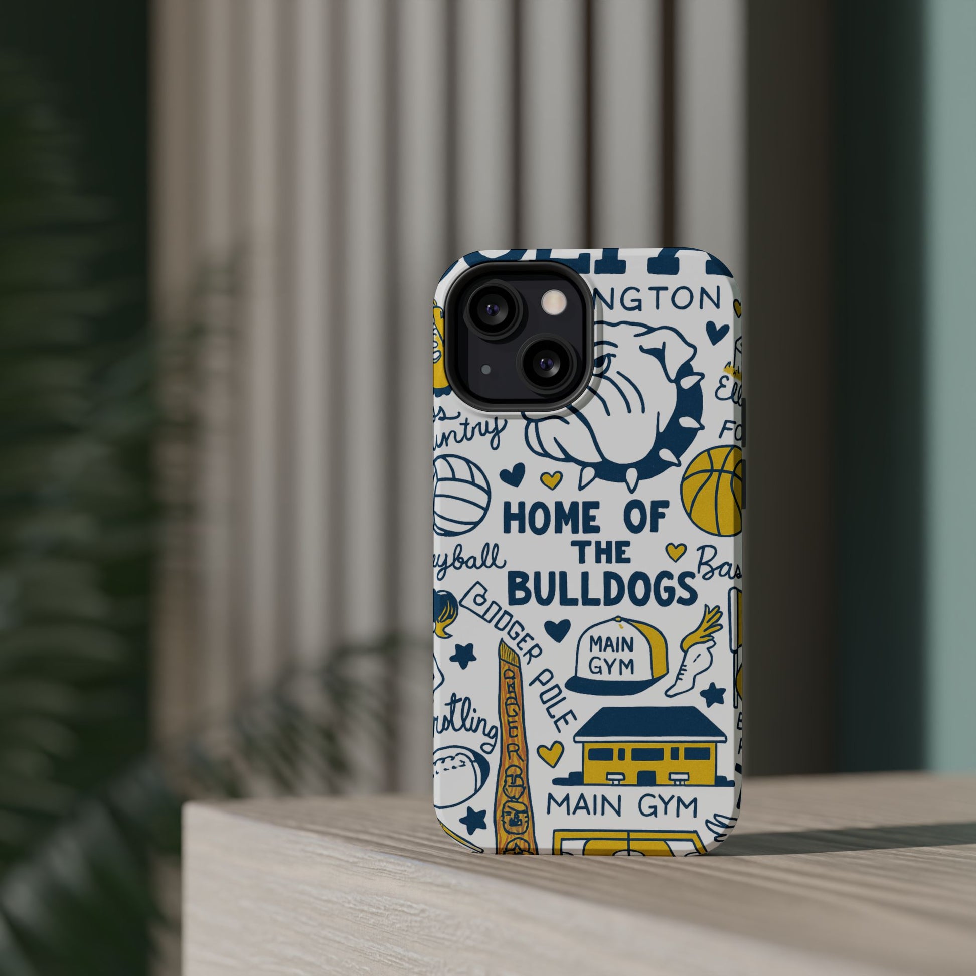 Colfax Bulldogs Magnetic Phone Case