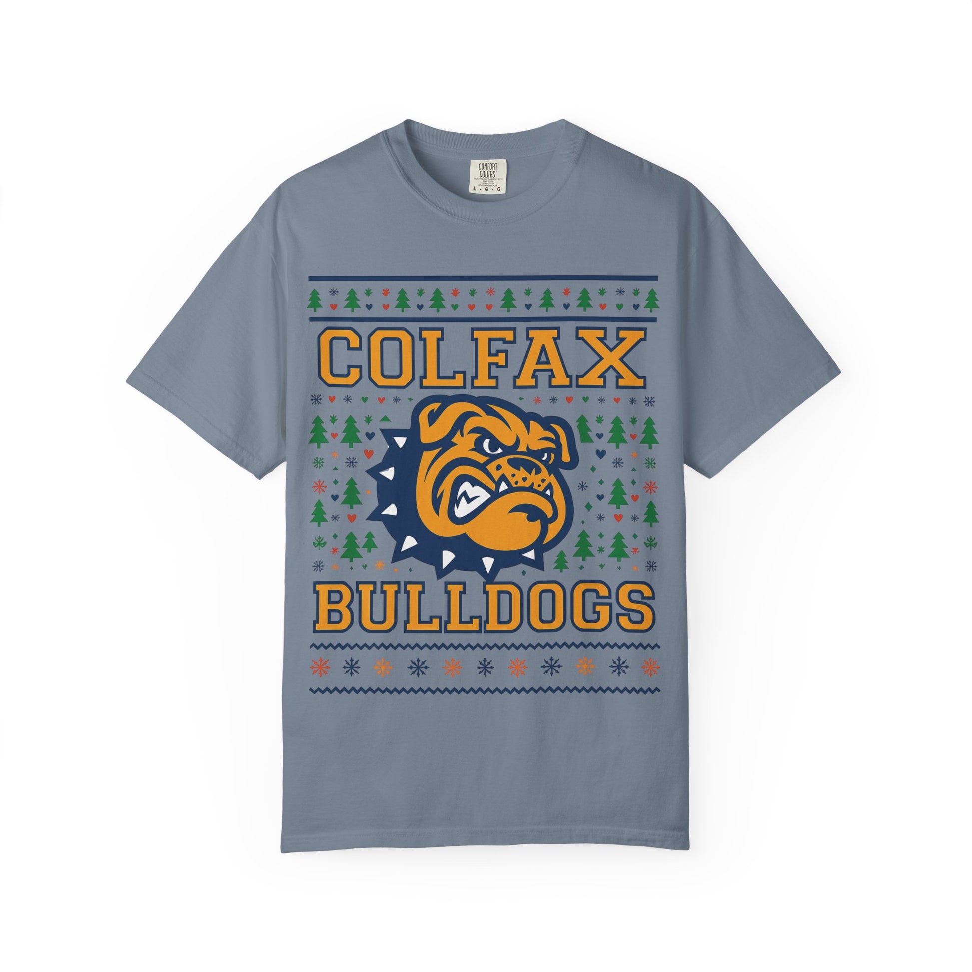 Colfax Bulldogs Holiday Sweater T-Shirt