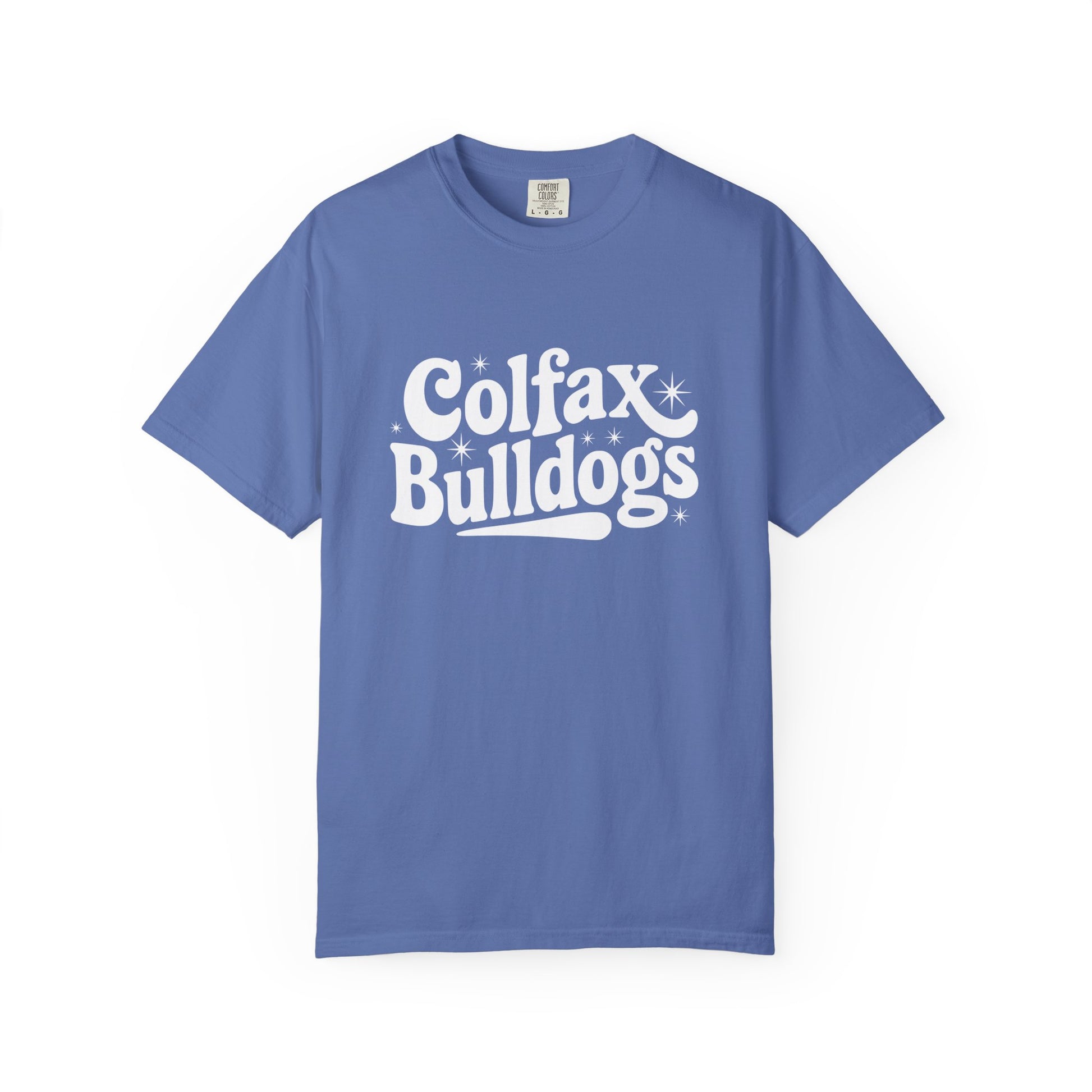 Colfax Bulldog with Stars T-shirt