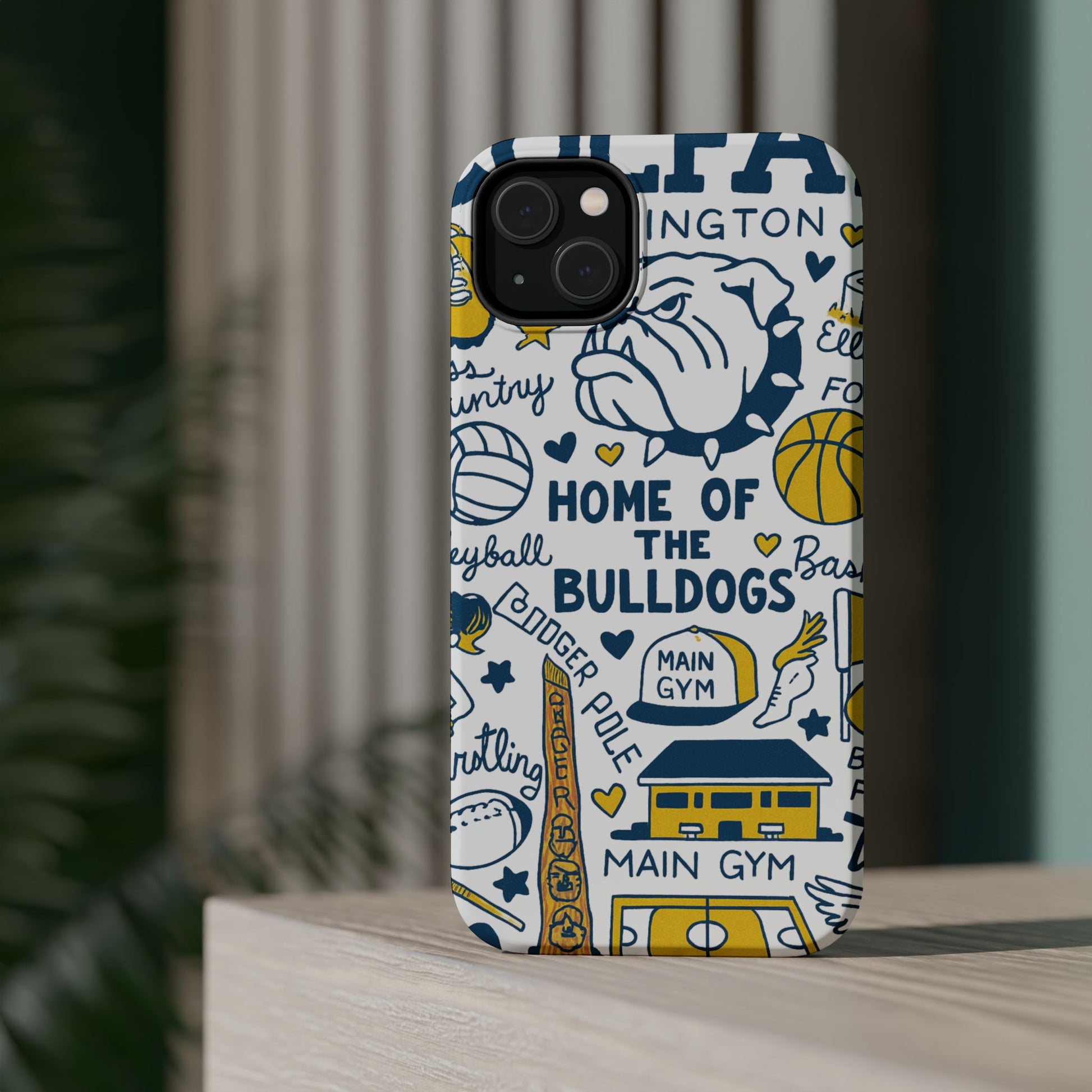 Colfax Bulldogs Magnetic Phone Case