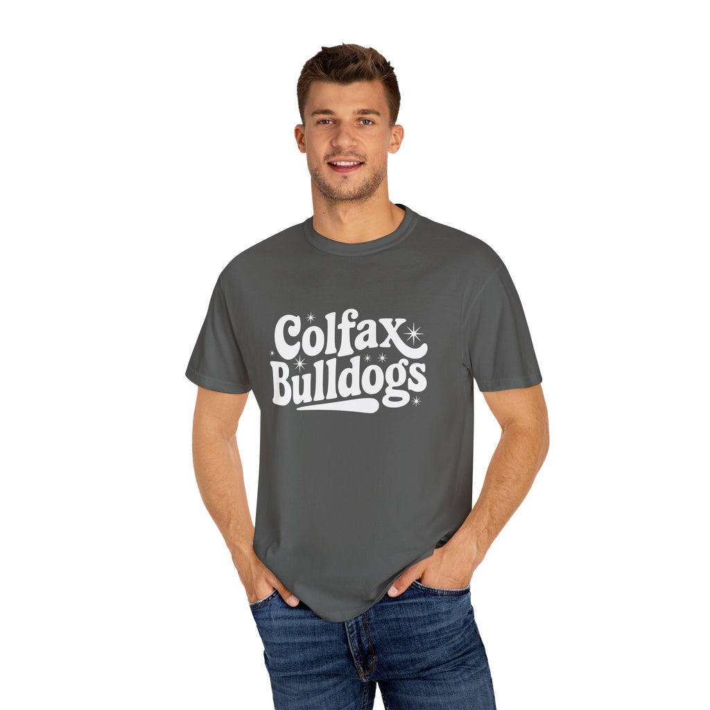 Colfax Bulldog with Stars T-shirt