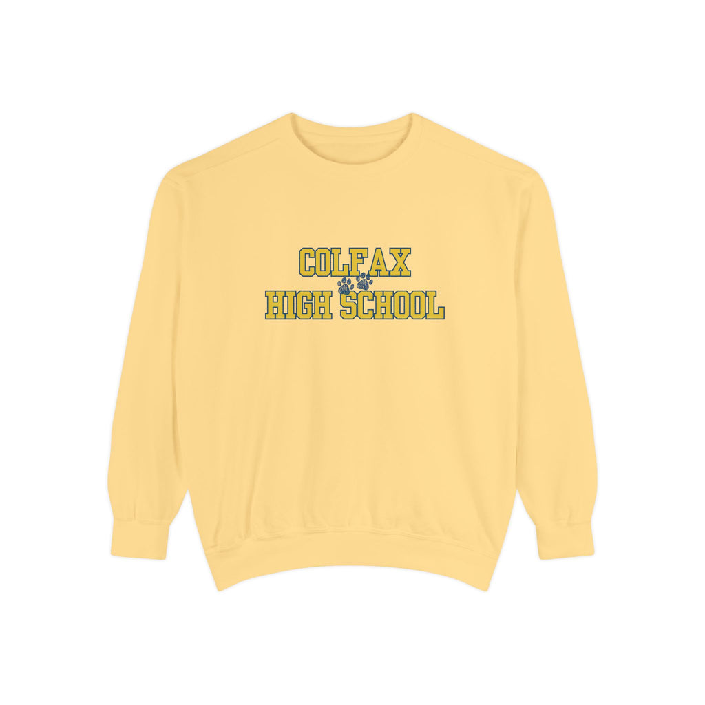 Colfax High School HEAVIER Sweatshirt Limited Edition-Dyed Sweatshirt