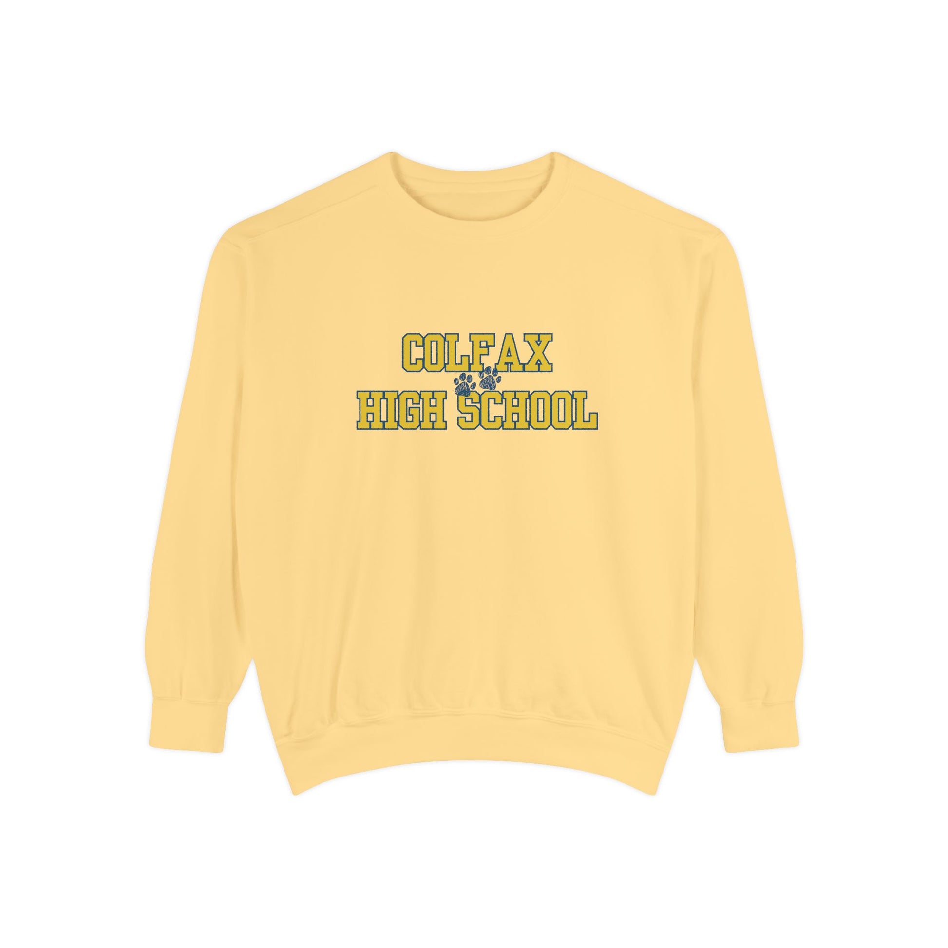 Colfax High School HEAVIER Sweatshirt Limited Edition-Dyed Sweatshirt