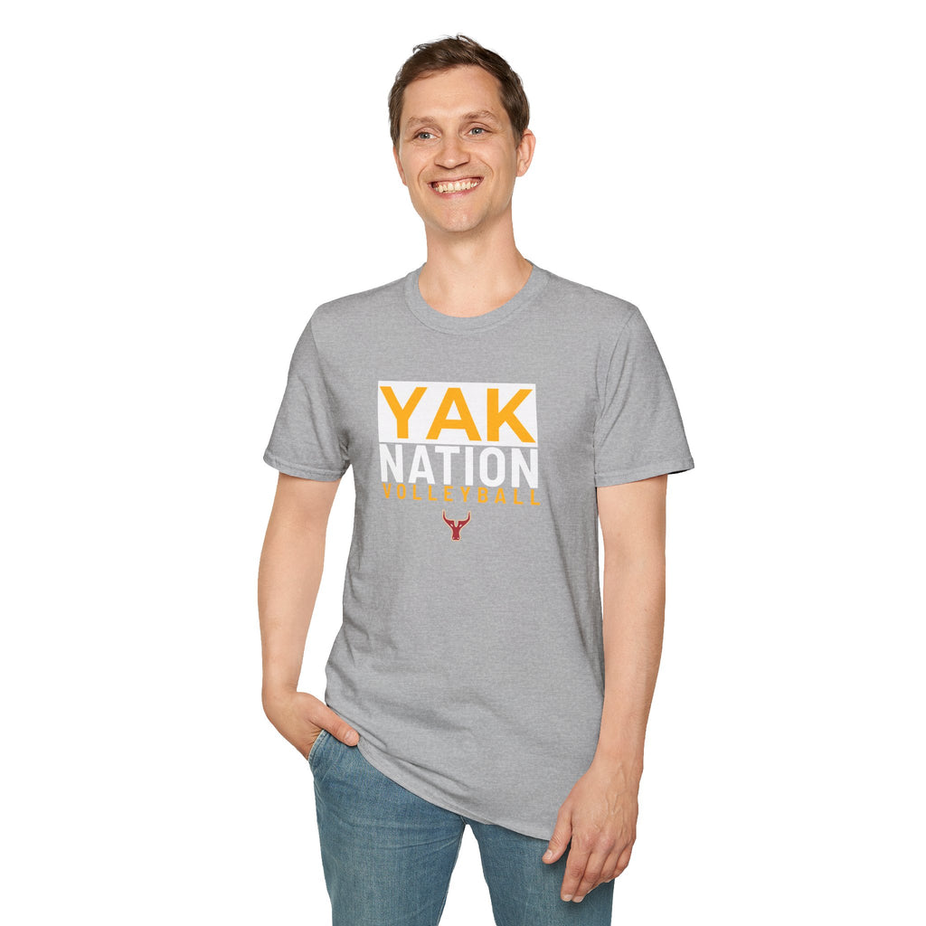 Yak Nation Volleyball T-Shirt