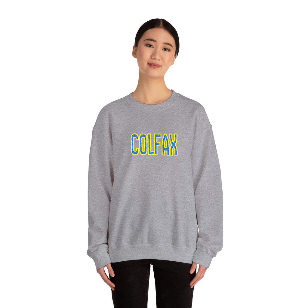 Colfax Retro Varsity Crewneck Sweatshirt