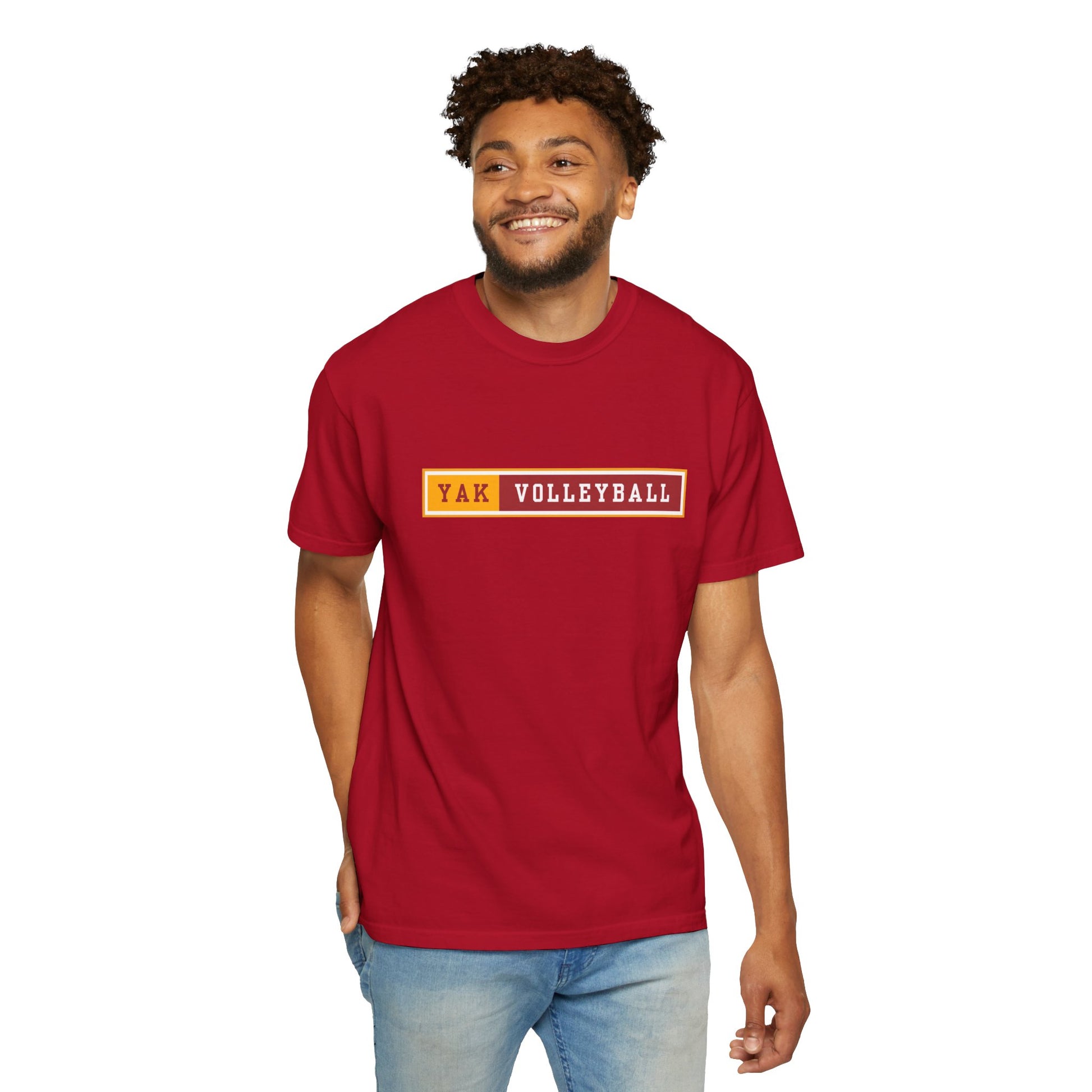Volleyball Team Retro Box Logo T-Shirt