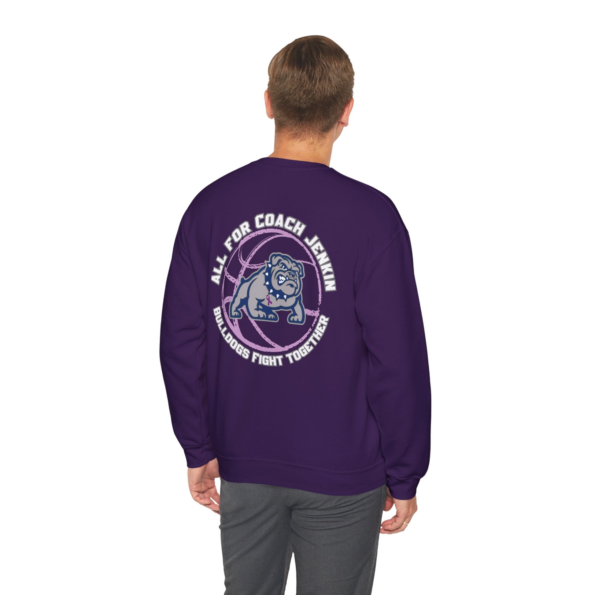 Crewneck Sweatshirt — “All For Coach Jenkin”