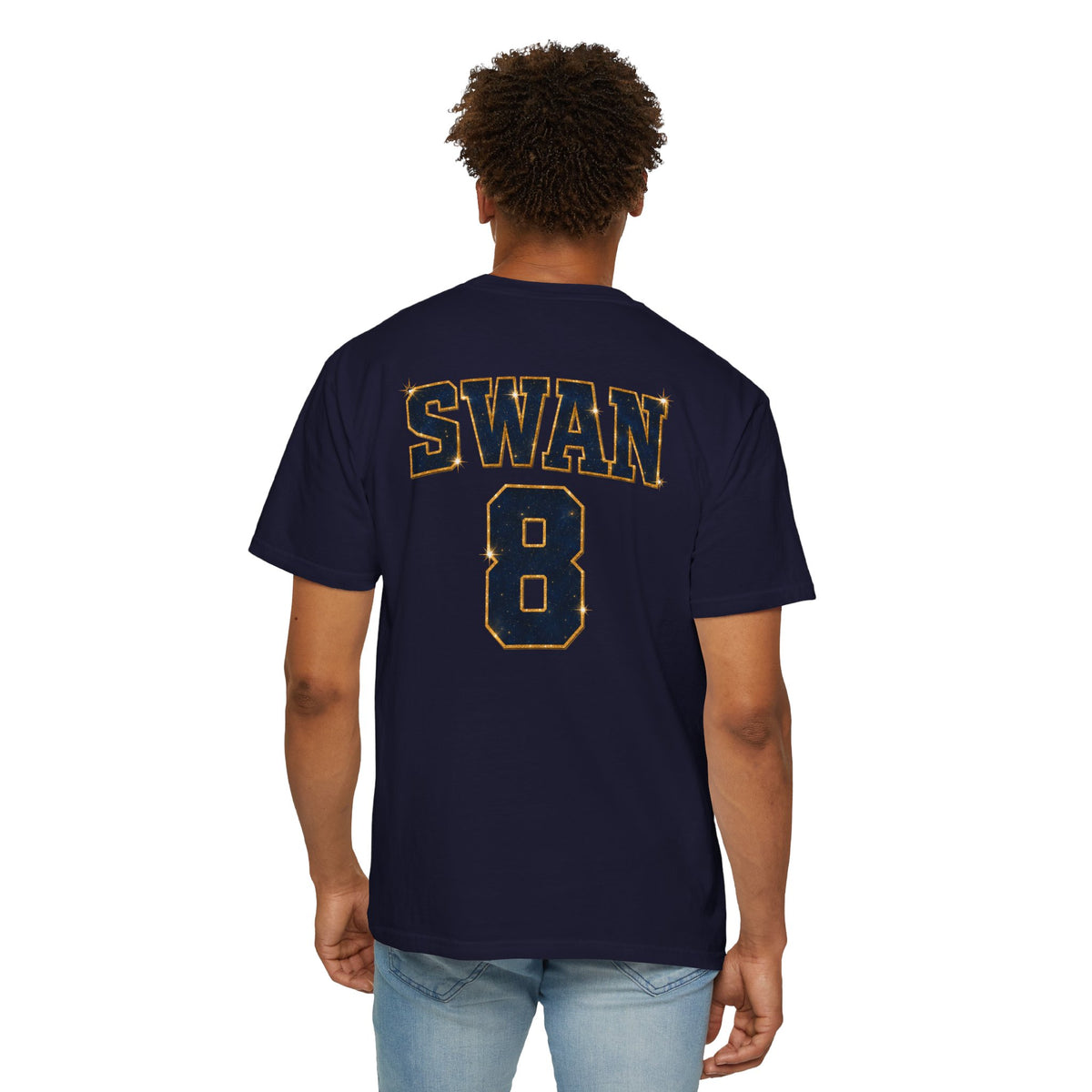 Ava Swan Collage T‑Shirt — Personalized Tee (Swan 8)