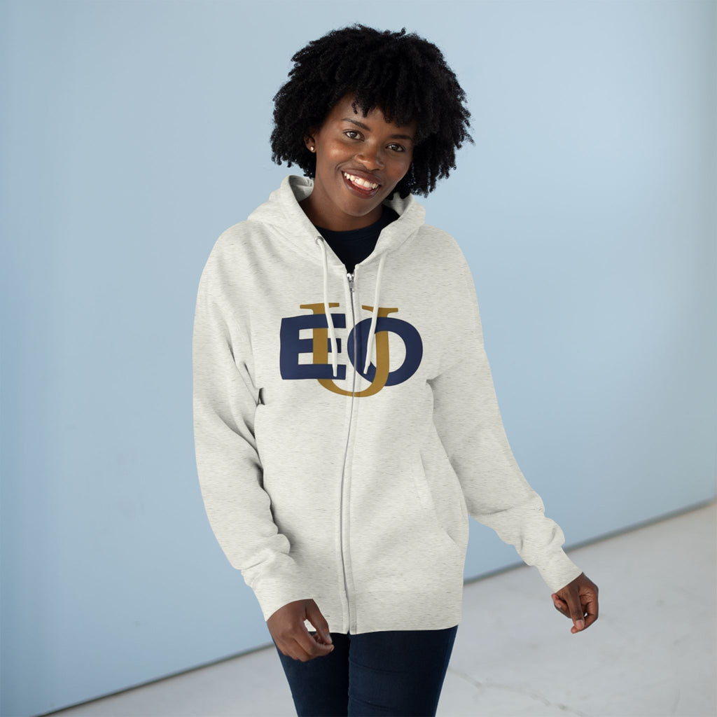 EOU Monogram Zip Hoodie