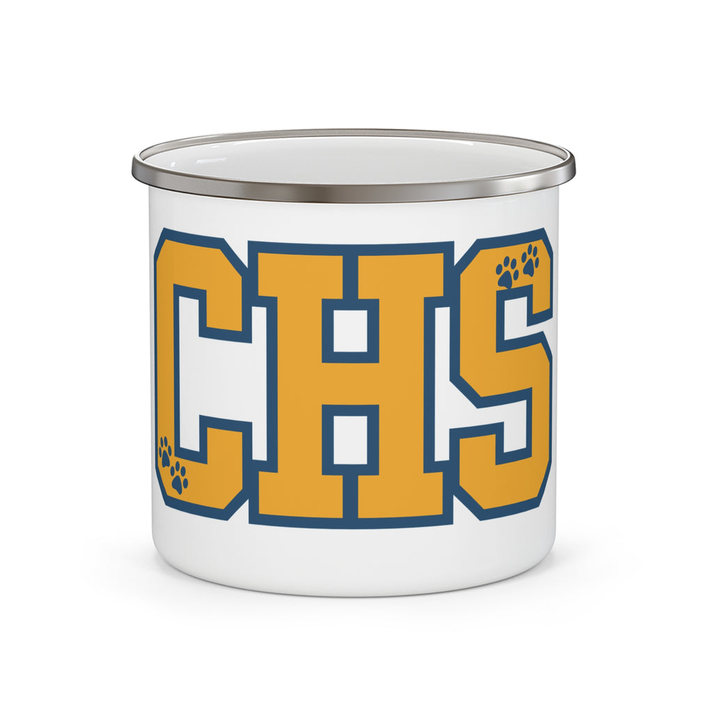 Enamel Mug CHS Bulldogs Design Camping Mug