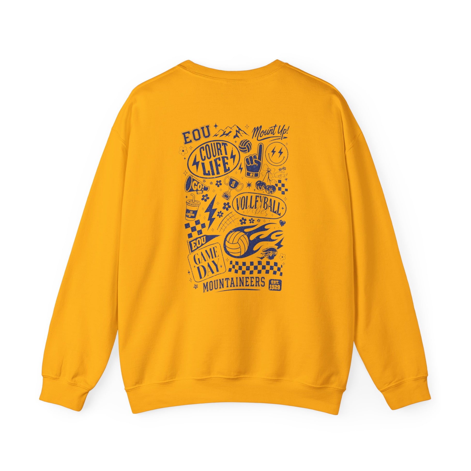 Mountaineers Volleyball Crewneck Sweatshirt