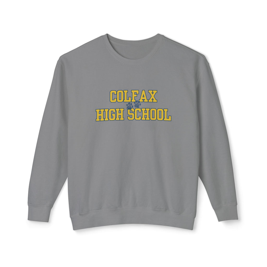 Colfax High School LIGHTWEIGHT Crewneck Limited Edition-Dyed Sweatshirt