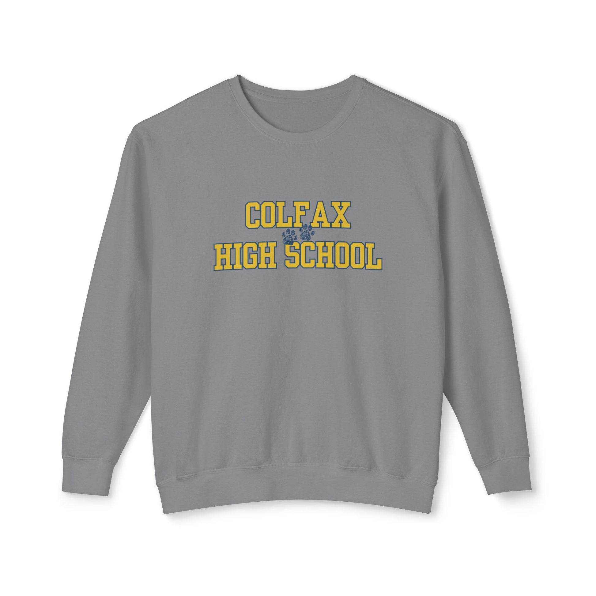 Colfax High School LIGHTWEIGHT Crewneck Limited Edition-Dyed Sweatshirt