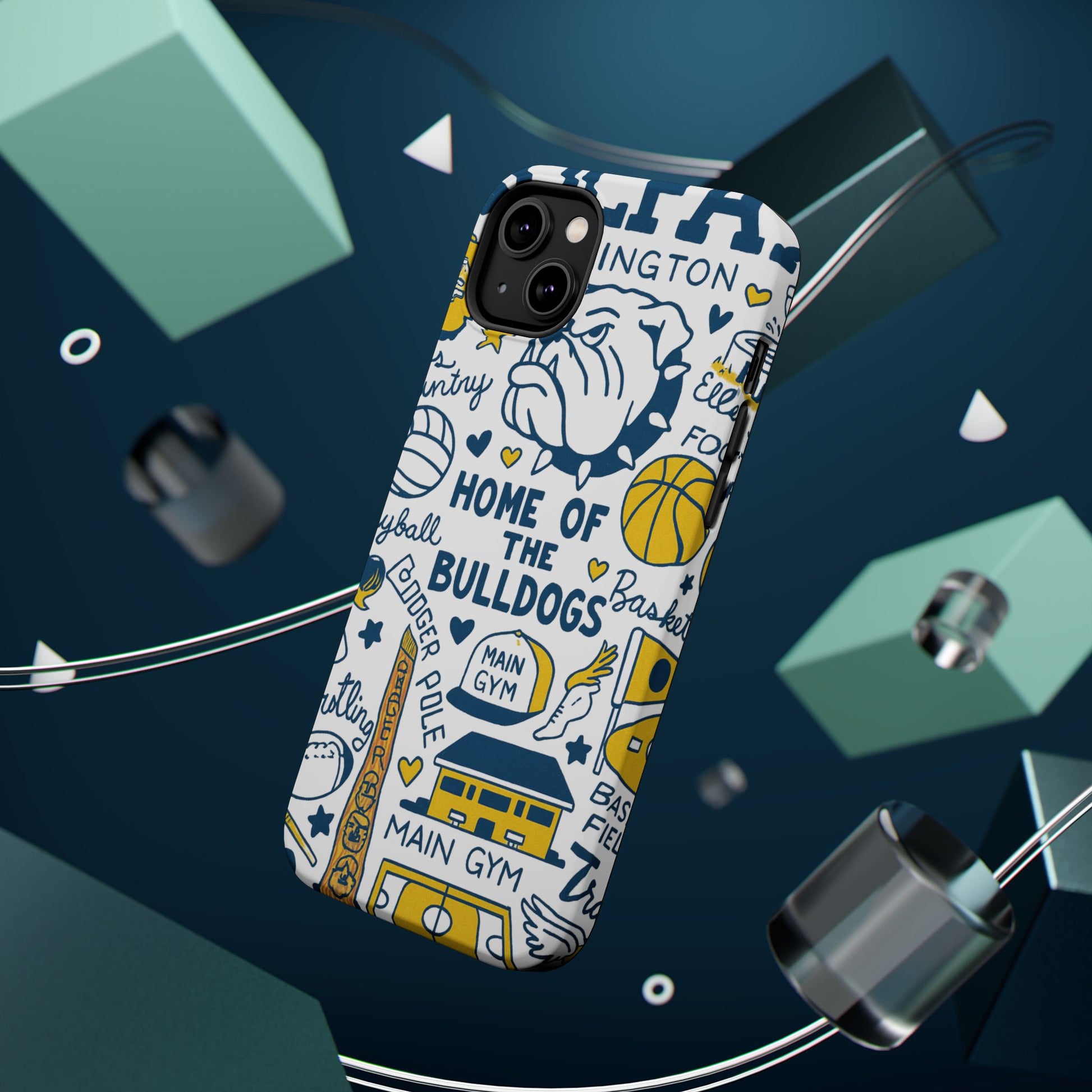 Colfax Bulldogs Magnetic Phone Case