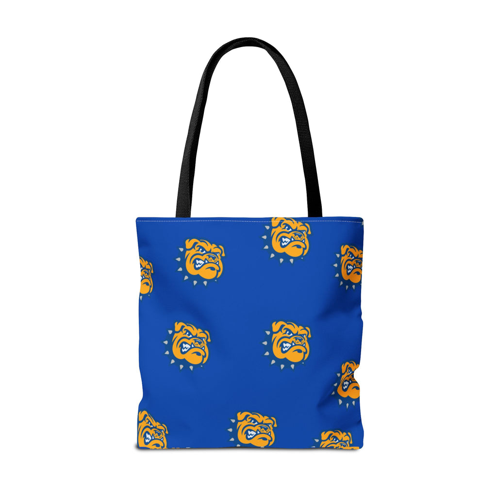 Bulldog Print Tote Bag