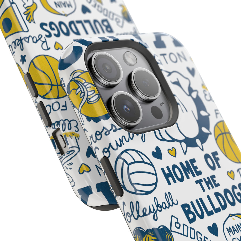 Colfax Bulldogs Magnetic Phone Case