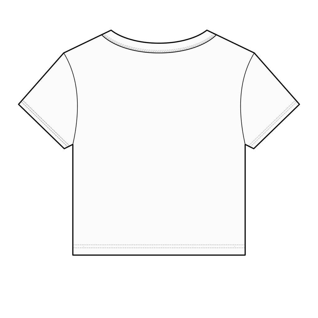 YAK Nation Women's Cropped Baby Tee
