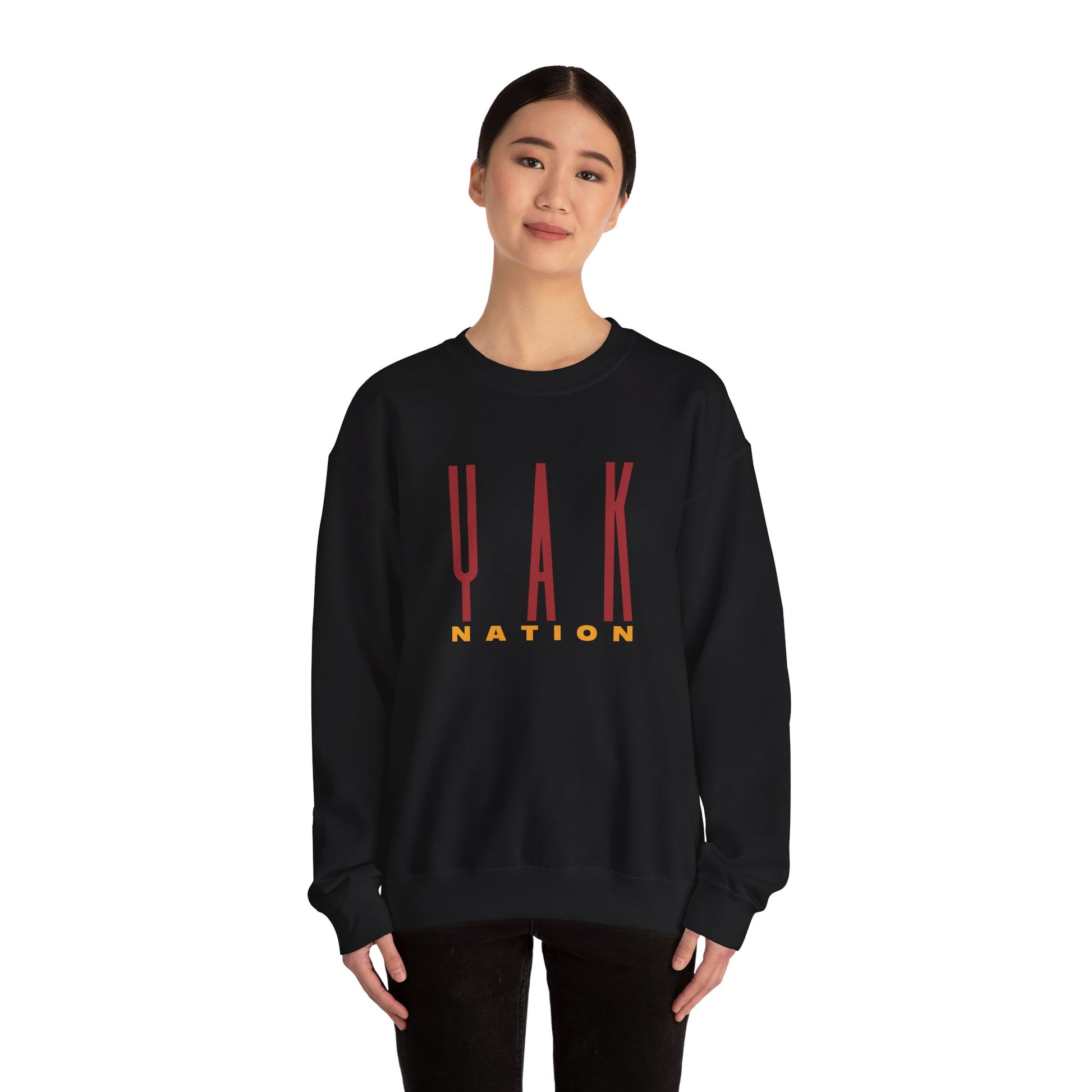 YAK Nation Retro Logo Crewneck