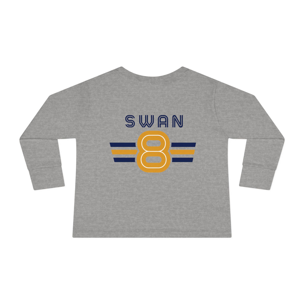 Toddler Volleyball Tee — 'Mountaineers' Team Jersey with Number 8