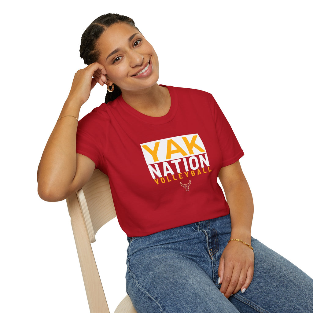 Yak Nation Volleyball T-Shirt
