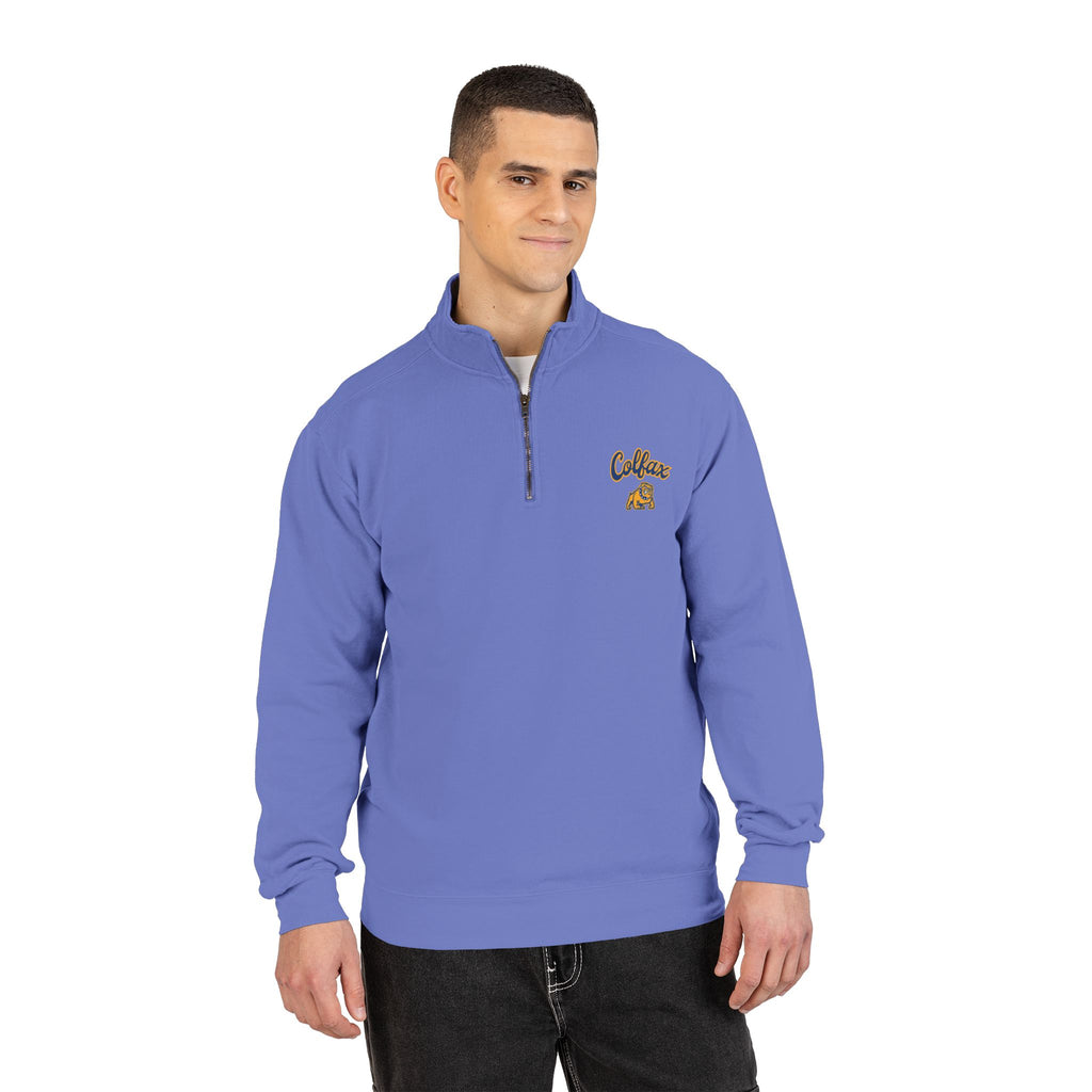 Colfax Bulldogs Embroidered quarter zip