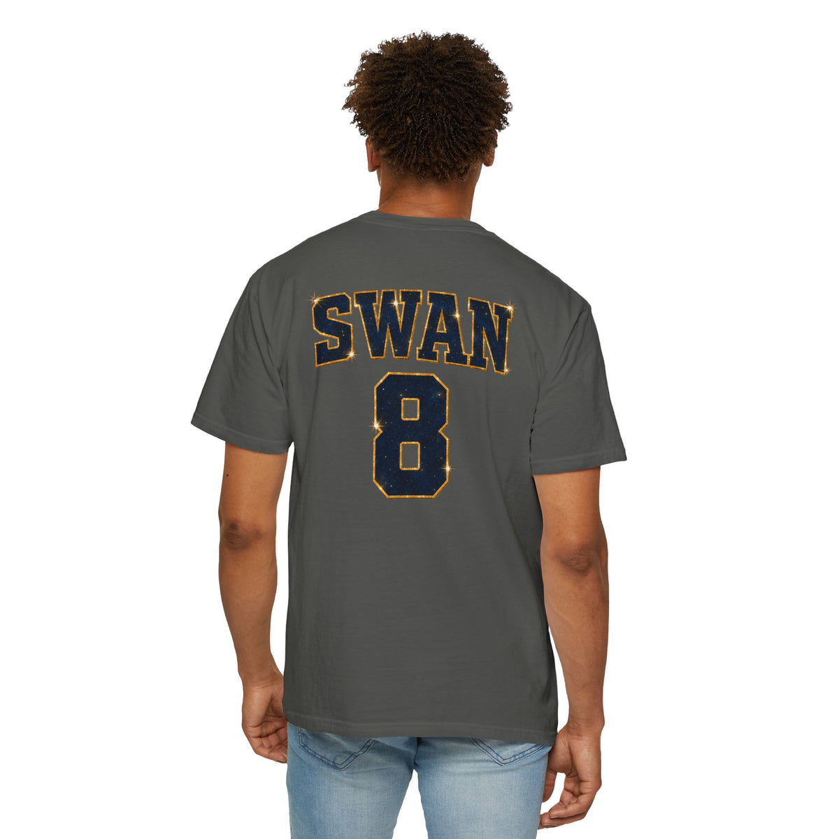 Ava Swan Collage T‑Shirt — Personalized Tee (Swan 8)