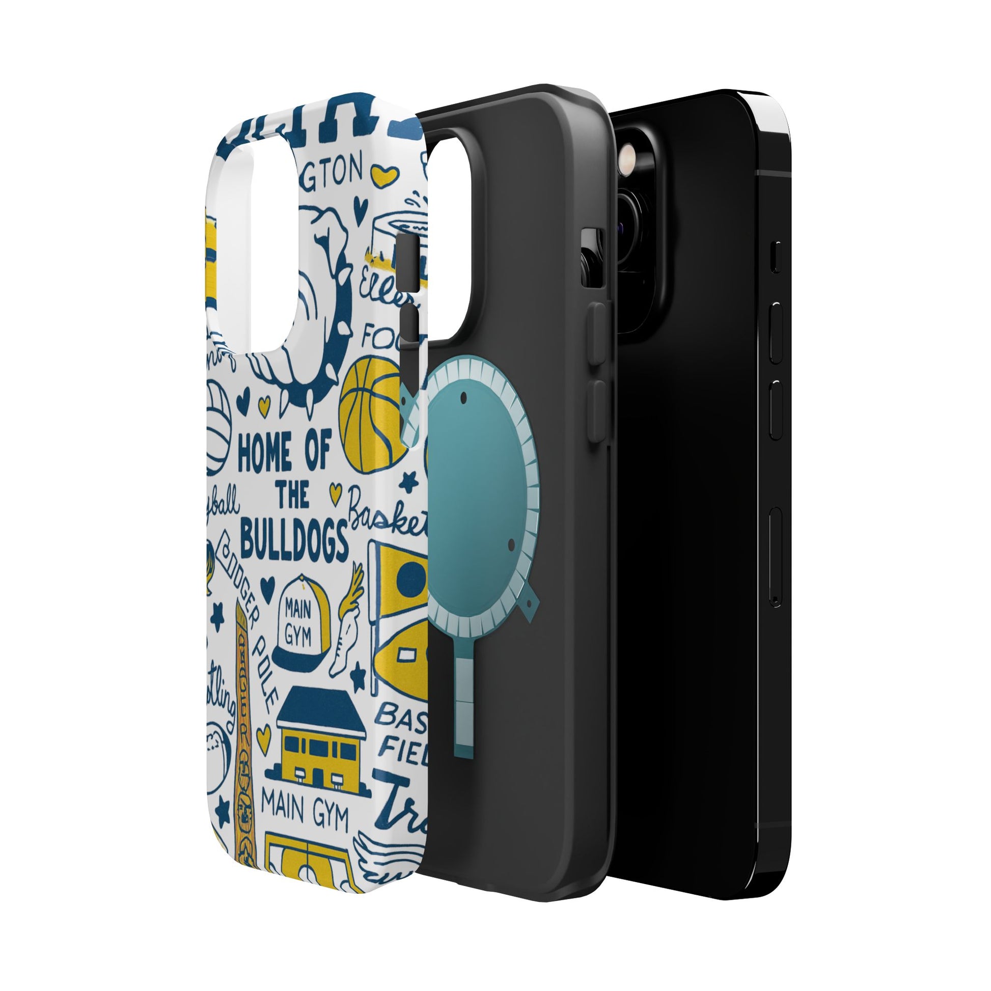 Colfax Bulldogs Magnetic Phone Case