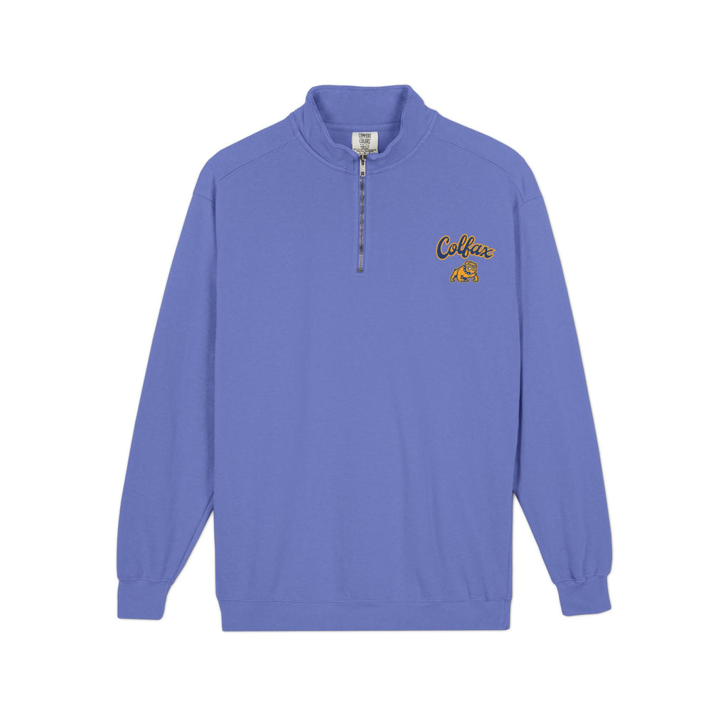 Colfax Bulldogs Embroidered quarter zip