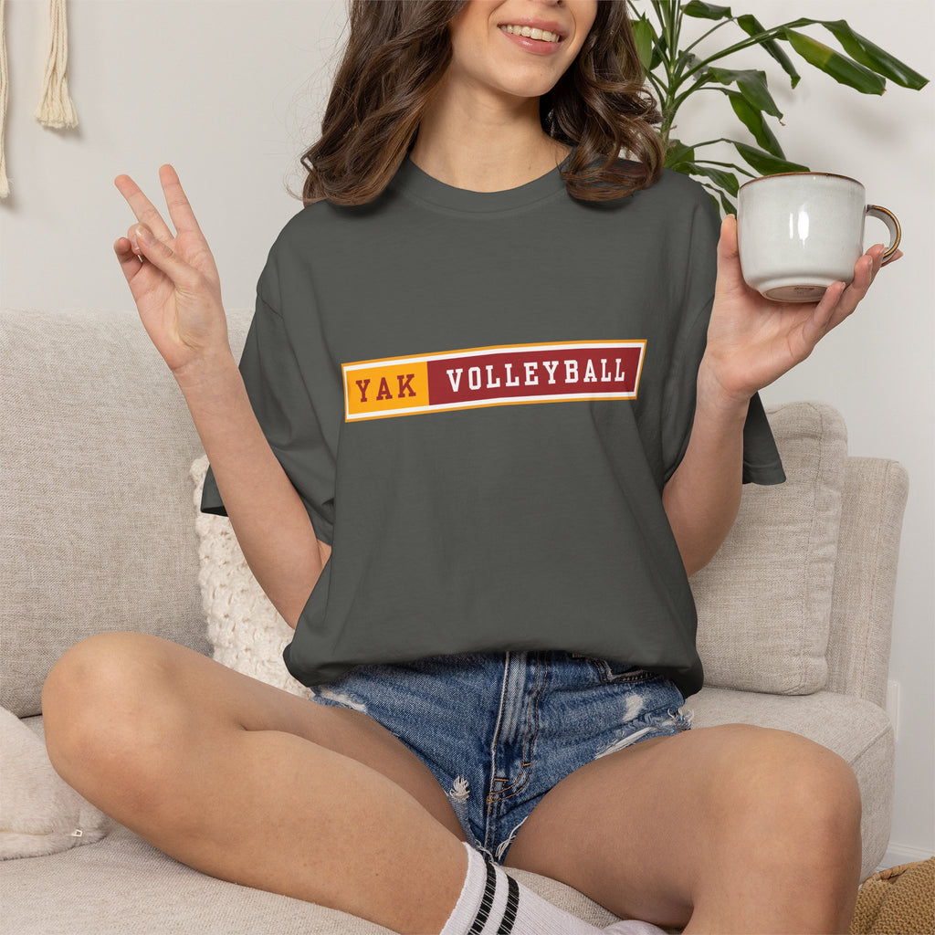 Volleyball Team Retro Box Logo T-Shirt