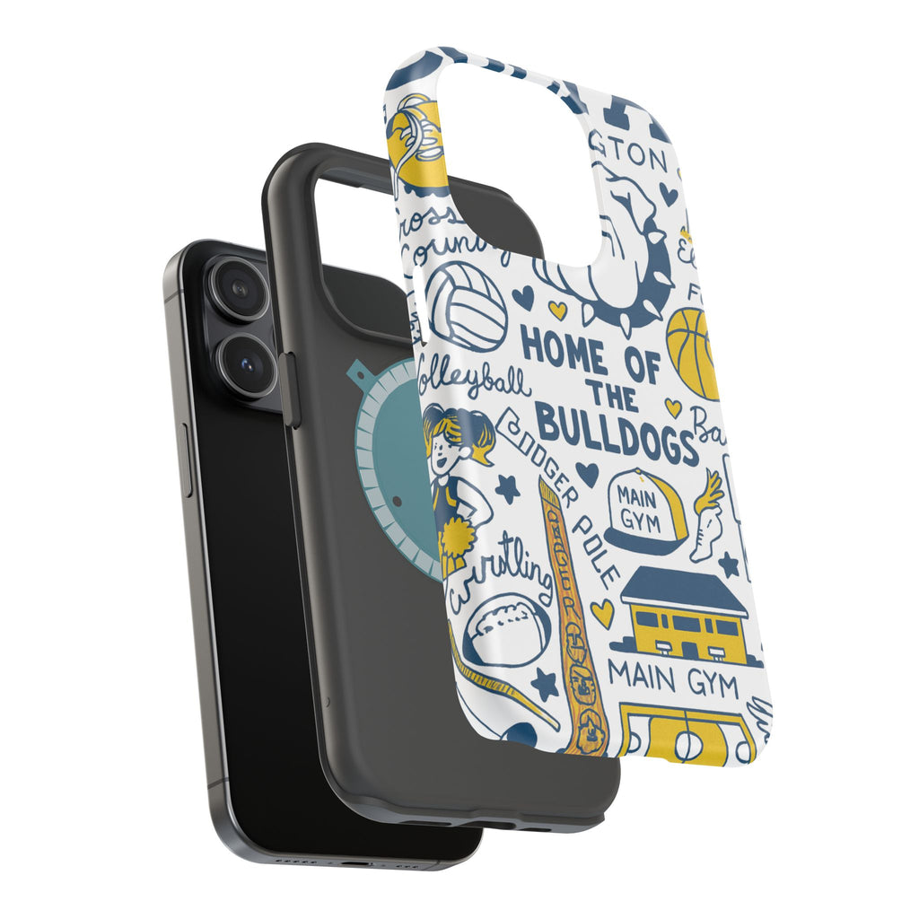Colfax Bulldogs Magnetic Phone Case