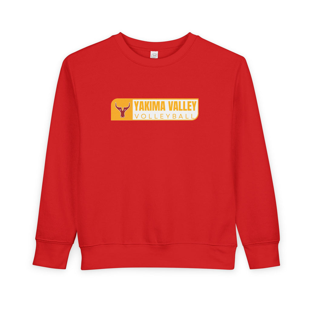 Yakima Valley Volleyball Toddler Sweatshirt