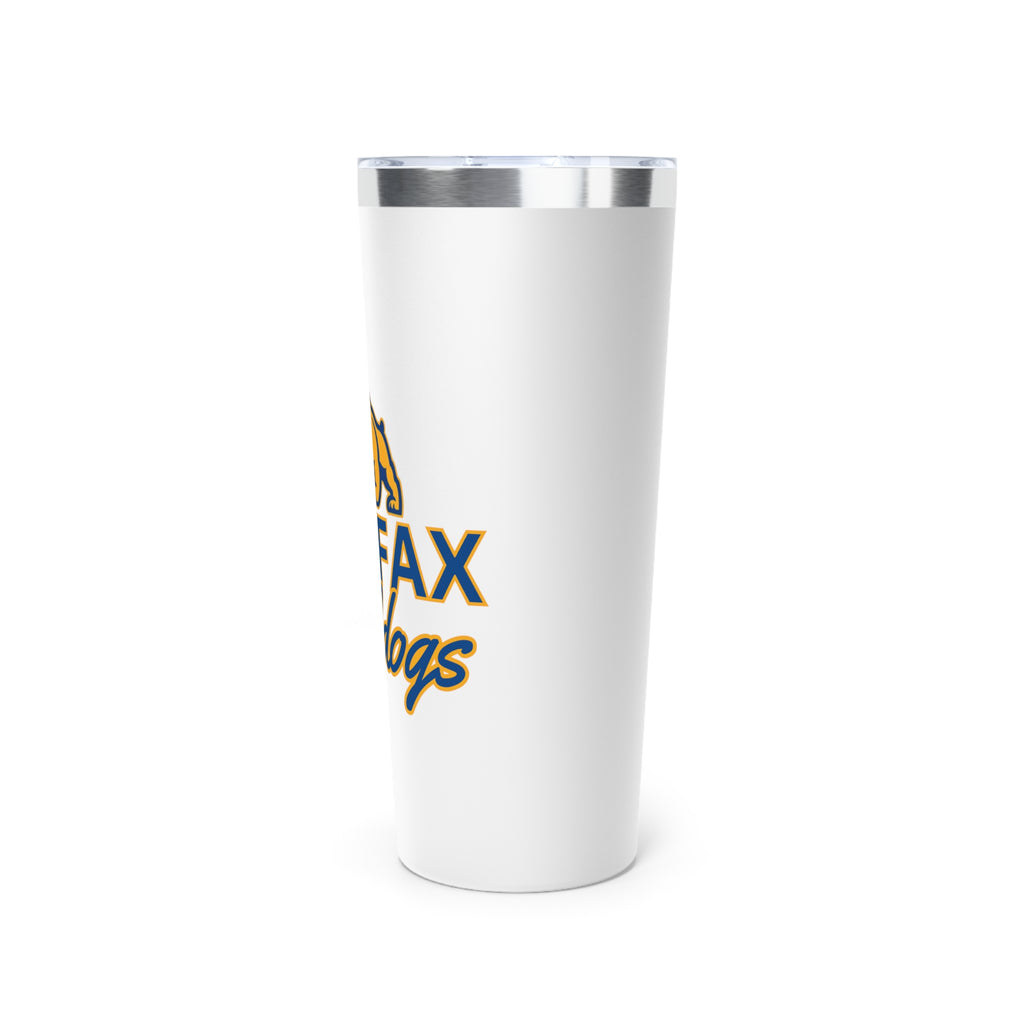 Copper Insulated Tumbler - Colfax Bulldogs 22oz Mug, Travel Cup, Sports Fan Gift, Team Spirit, Birthday, Graduation
