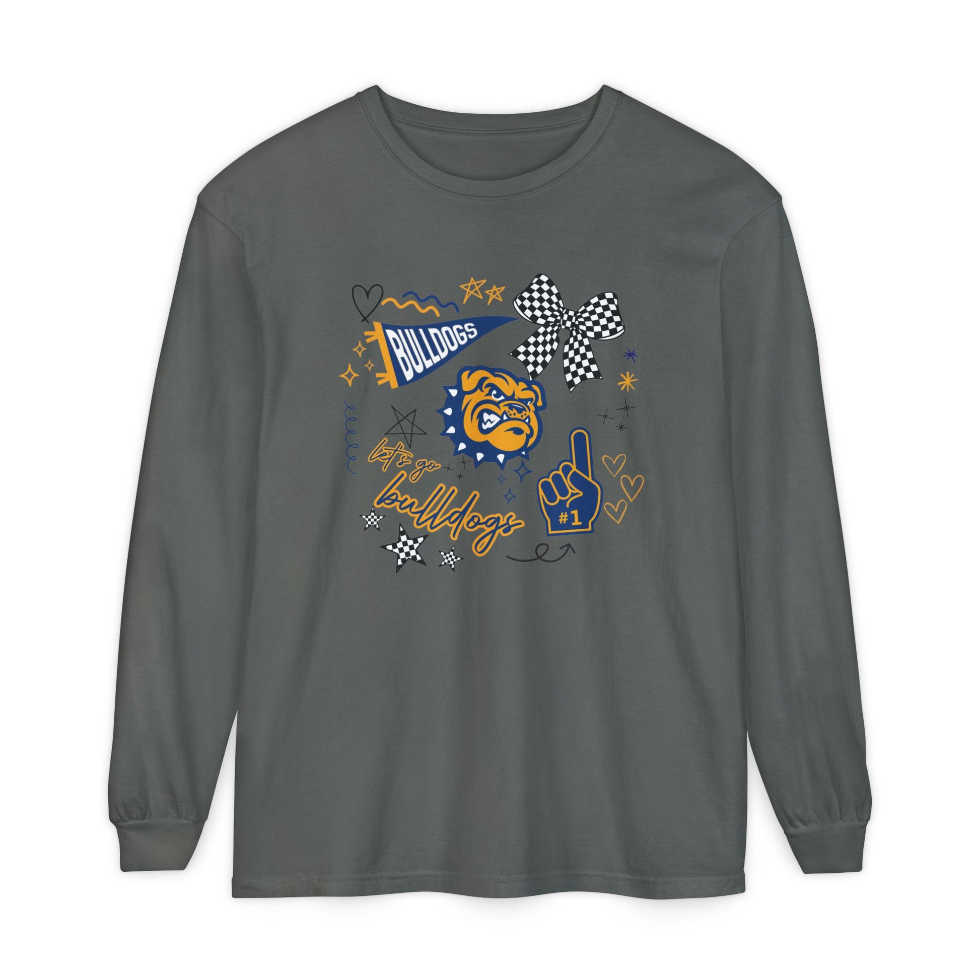 Bulldogs fan Long Sleeve T-Shirt