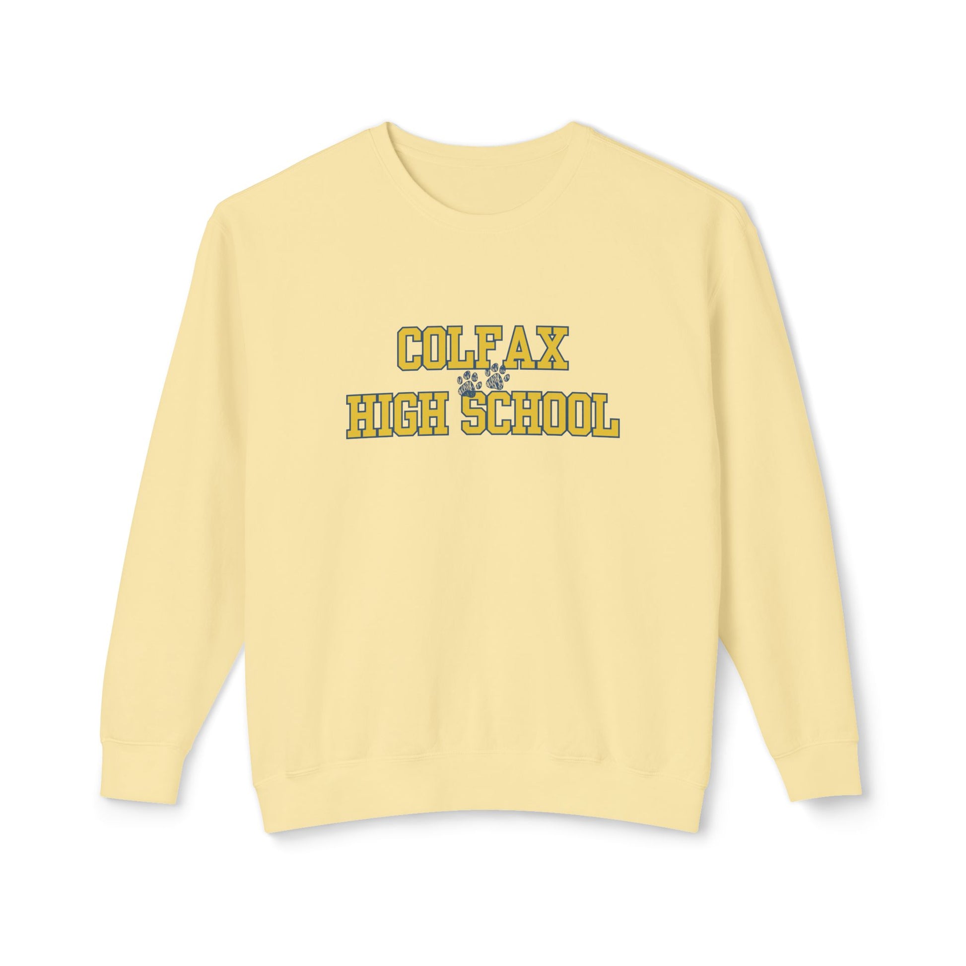 Colfax High School LIGHTWEIGHT Crewneck Limited Edition-Dyed Sweatshirt